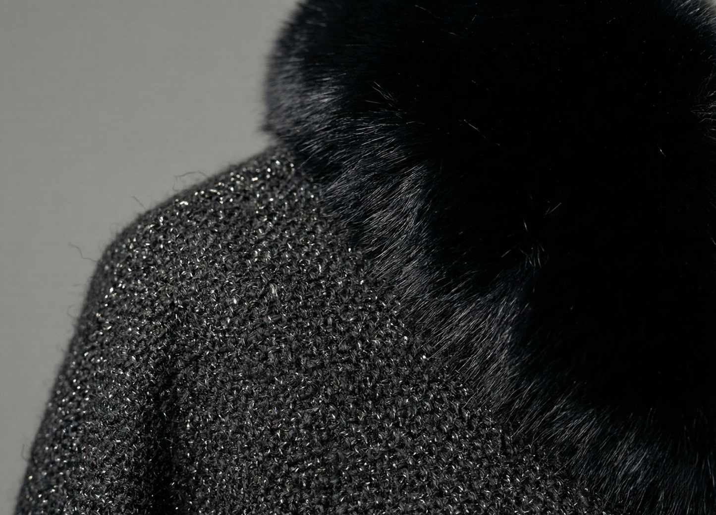 Éloïse Fur-Trim Cape