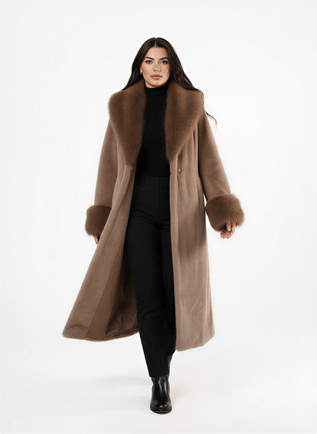 Celeste Mocha Coat