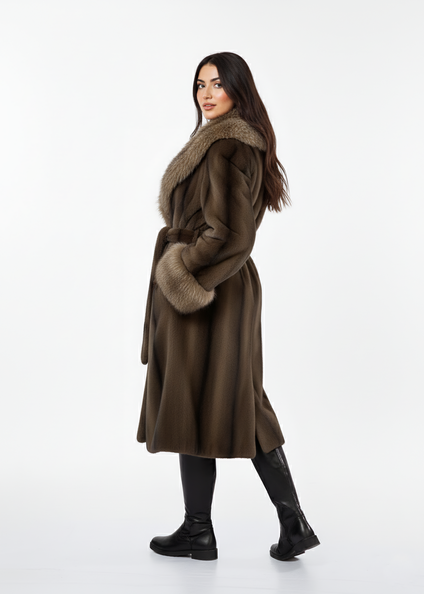Livia Taupe Coat