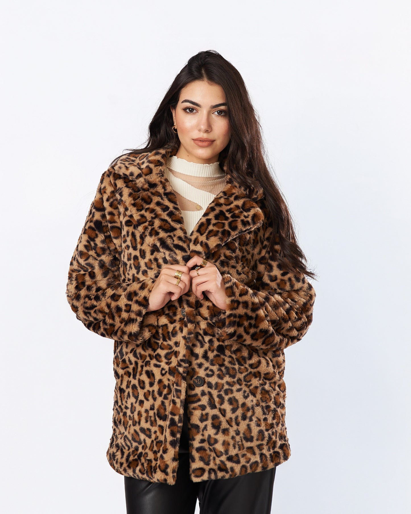 Leopard Fur Jacket