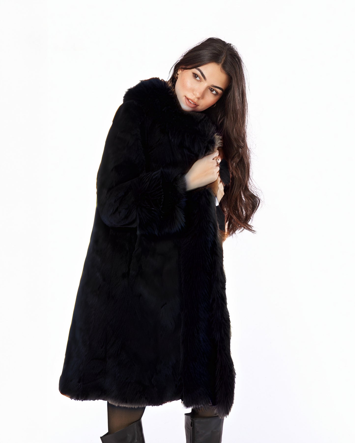 Plush Elegance Fur Coat