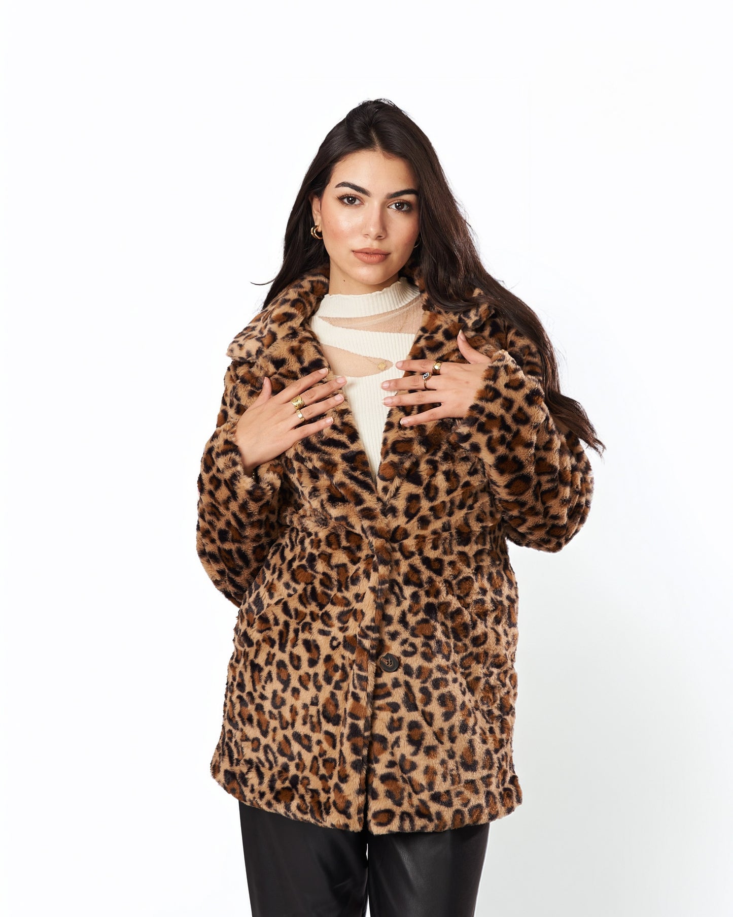 Leopard Fur Jacket