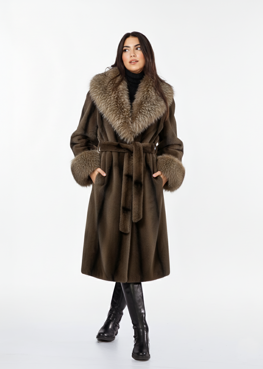 Livia Taupe Coat