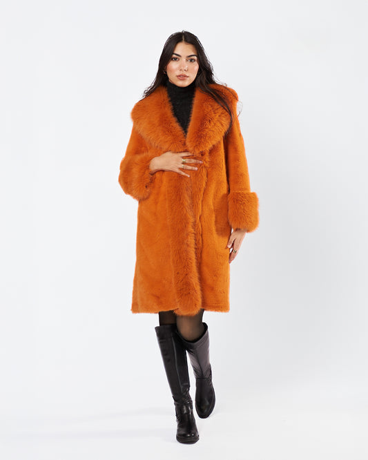 Plush Elegance Fur Coat