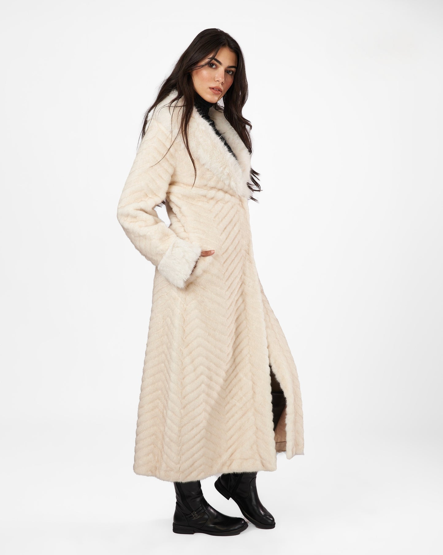 Ivory Luxe Coat