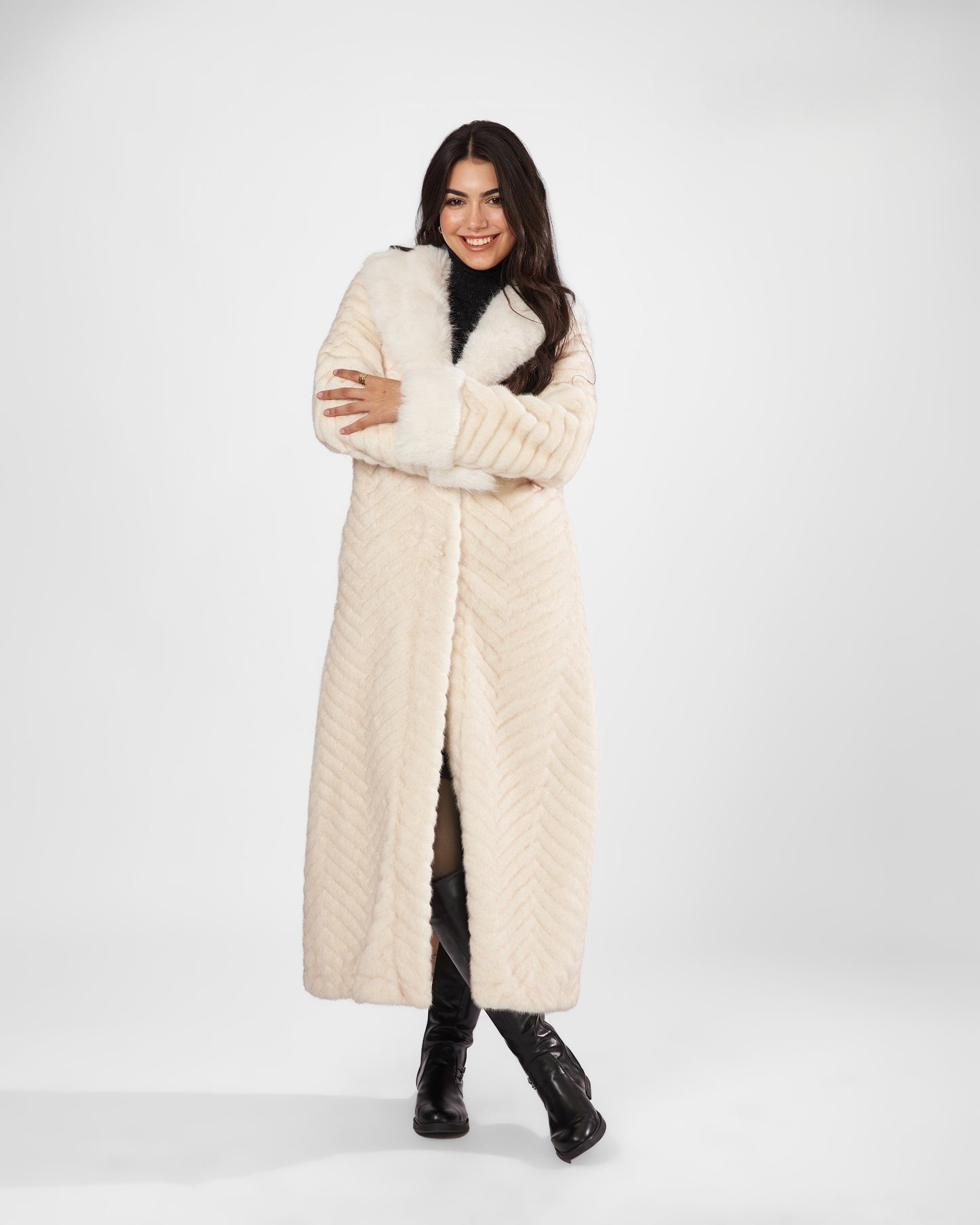 Ivory Luxe Coat