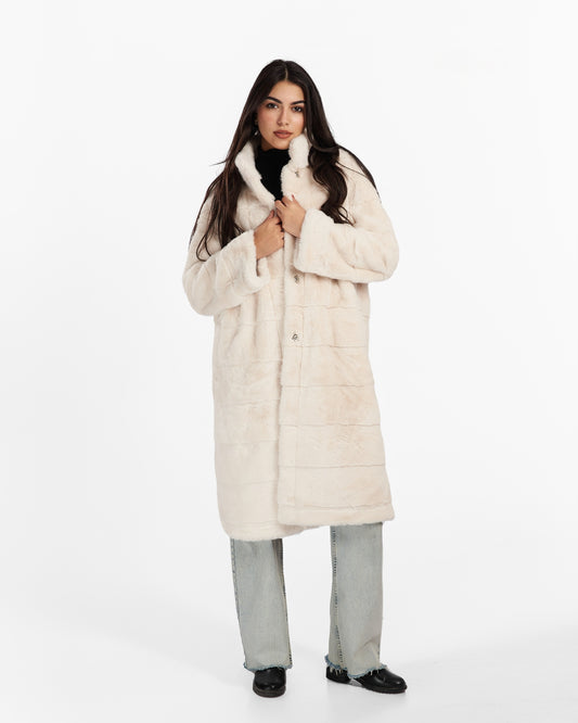 The Luxe Grid Coat