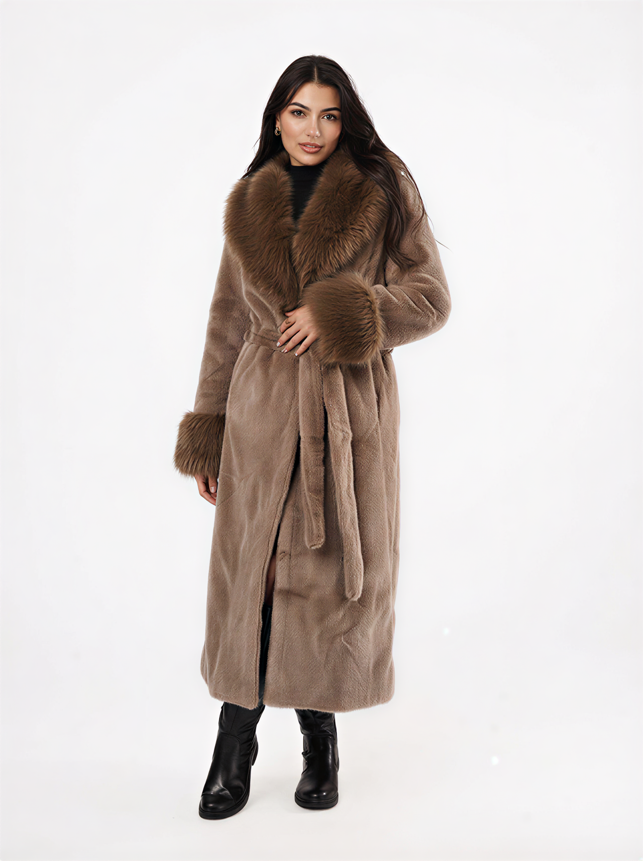 Celeste Mocha Coat