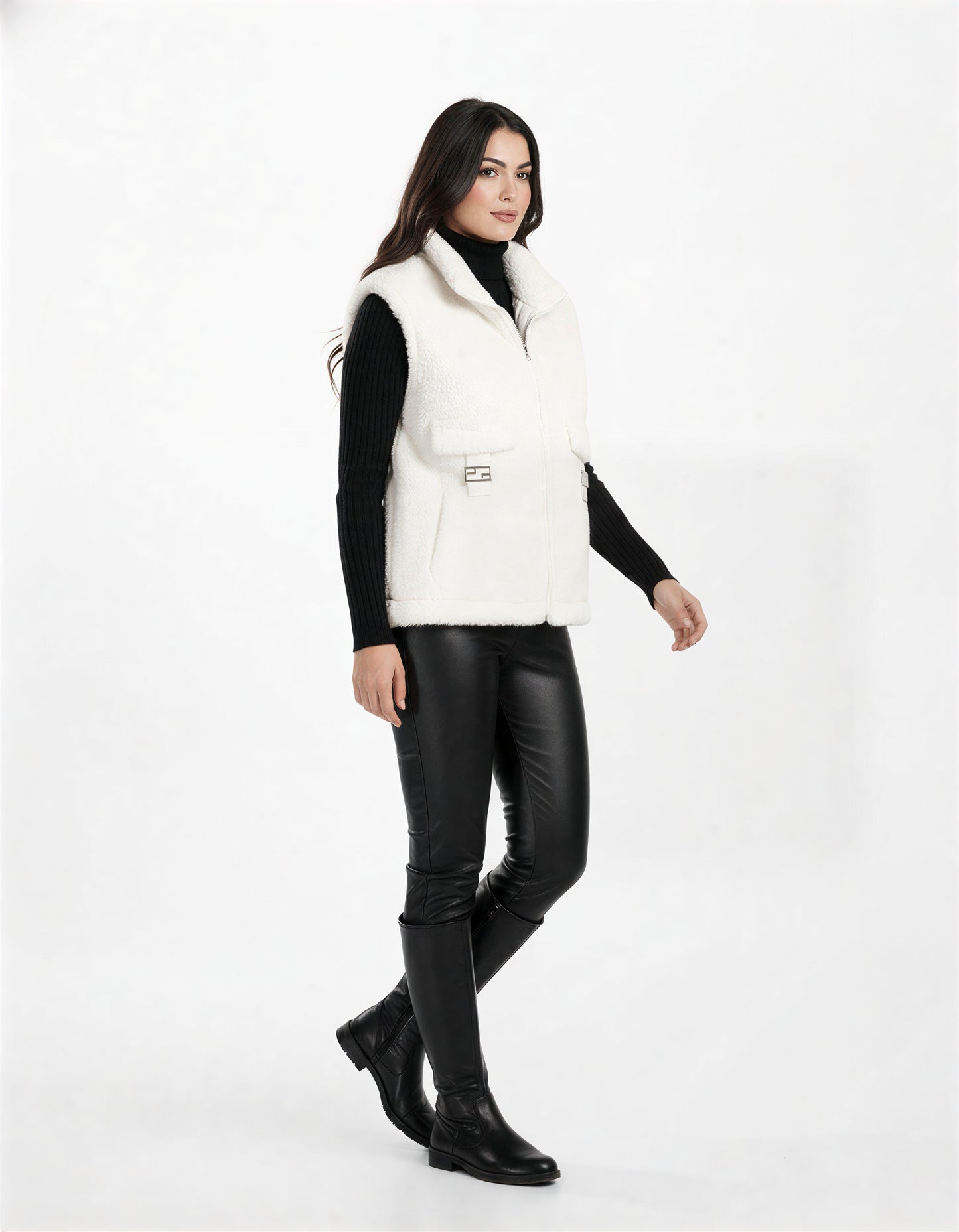Winterline Ivory Vest