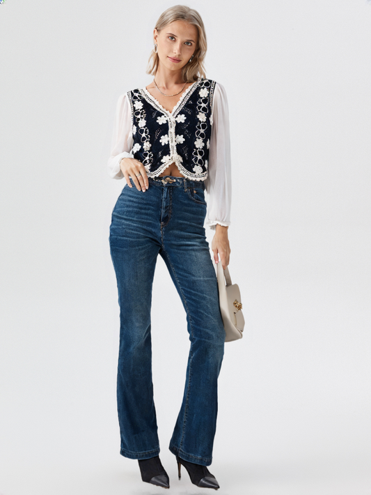 Bow Tie Crochet Top