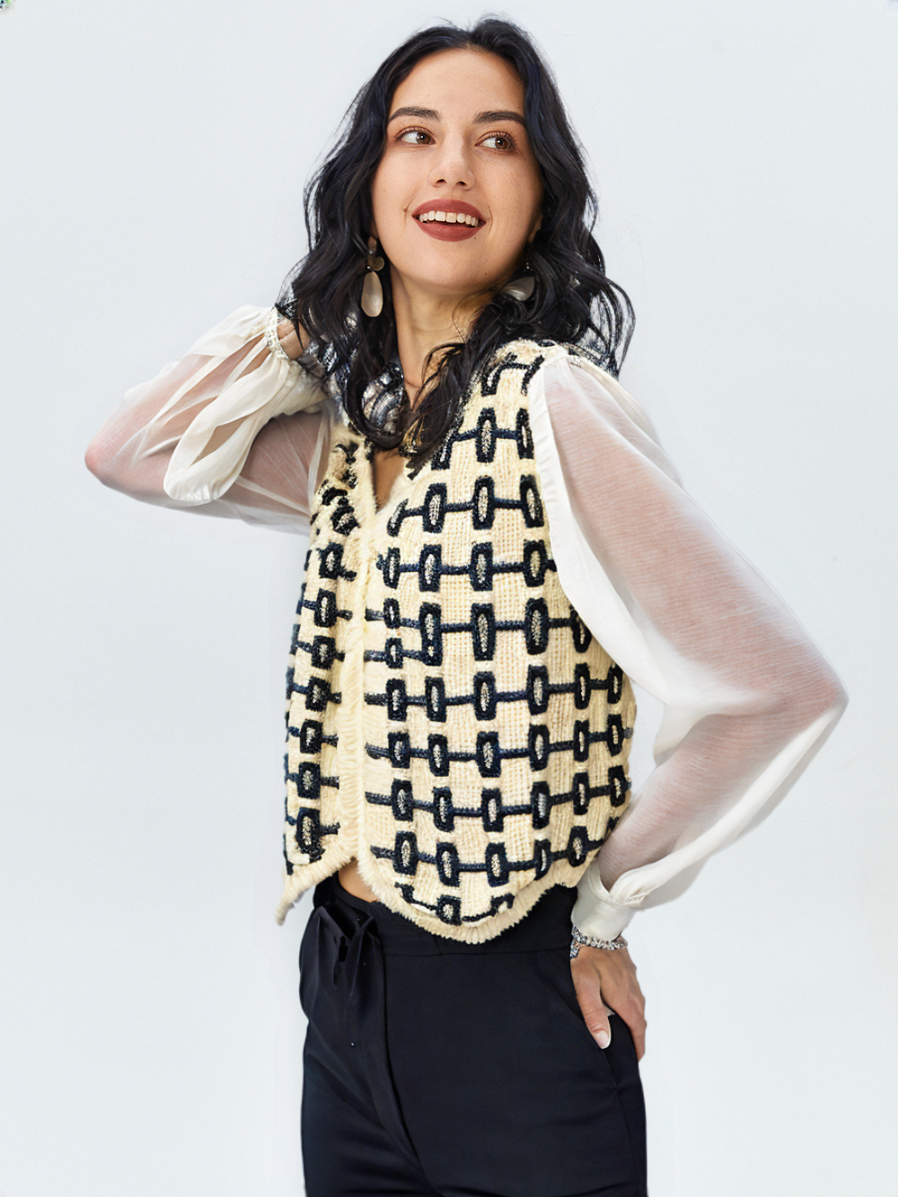 Chain Crochet Top
