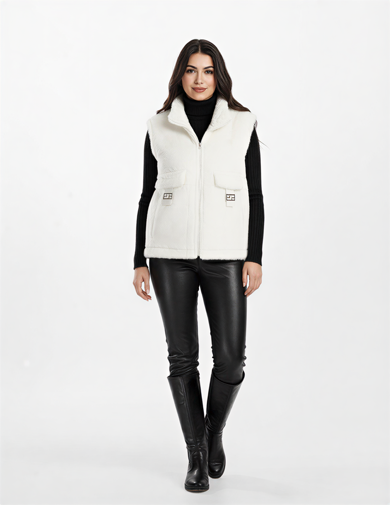Winterline Ivory Vest