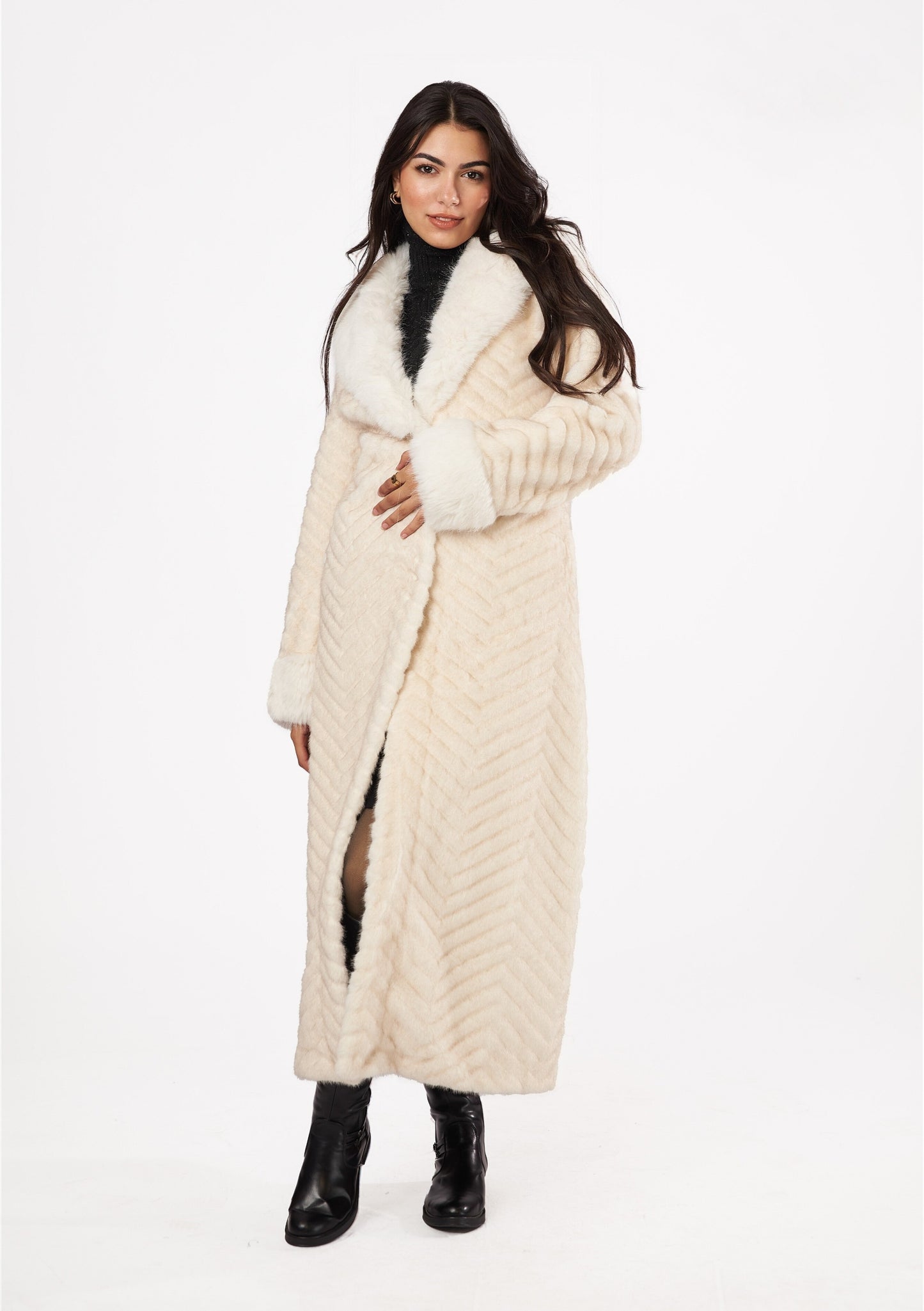 Ivory Luxe Coat
