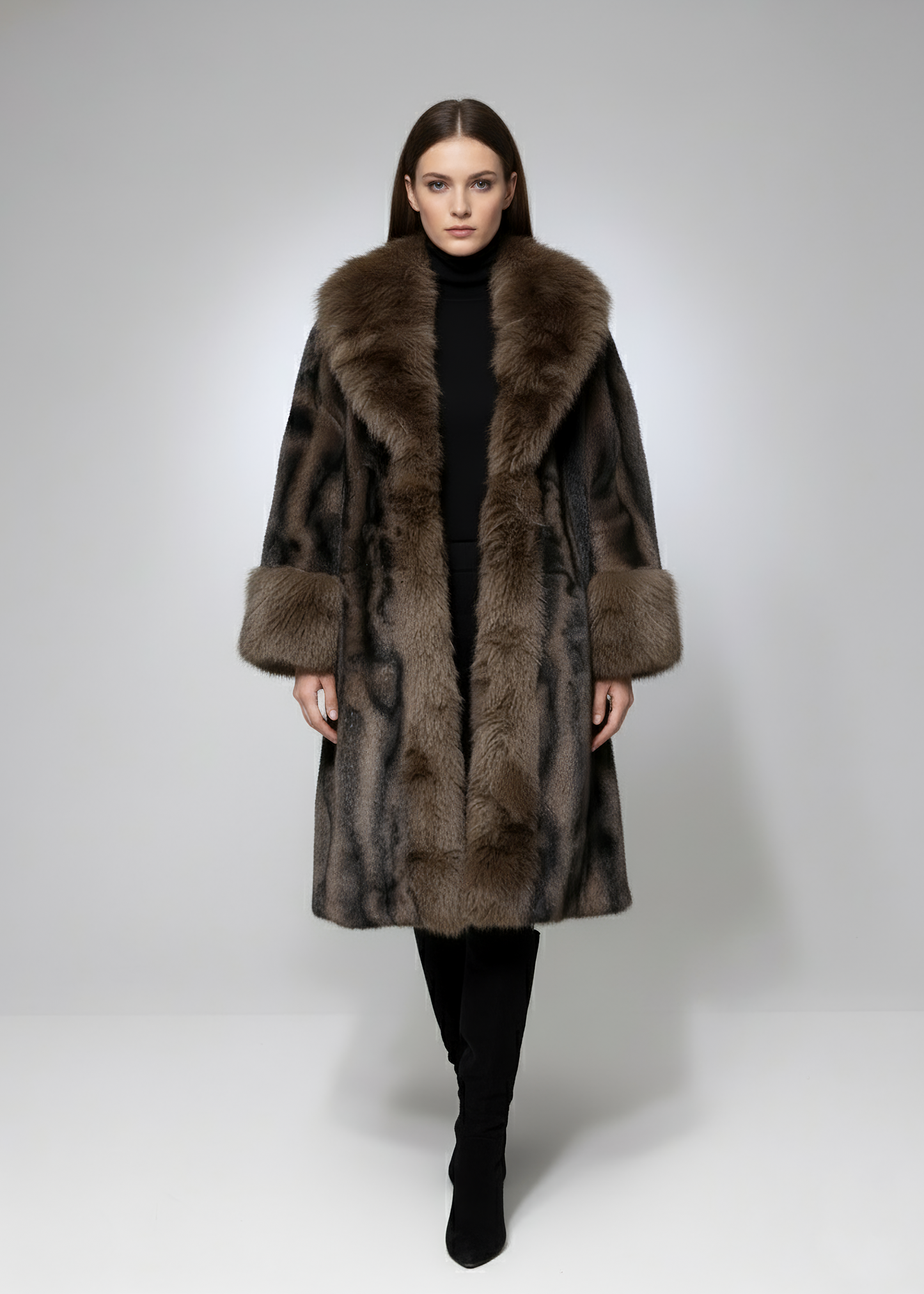 Valeria Mocha Coat