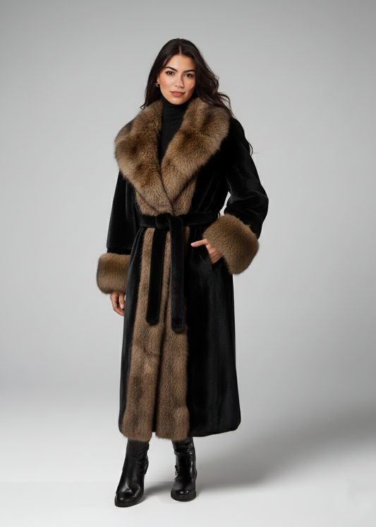 Adriana Onyx Coat