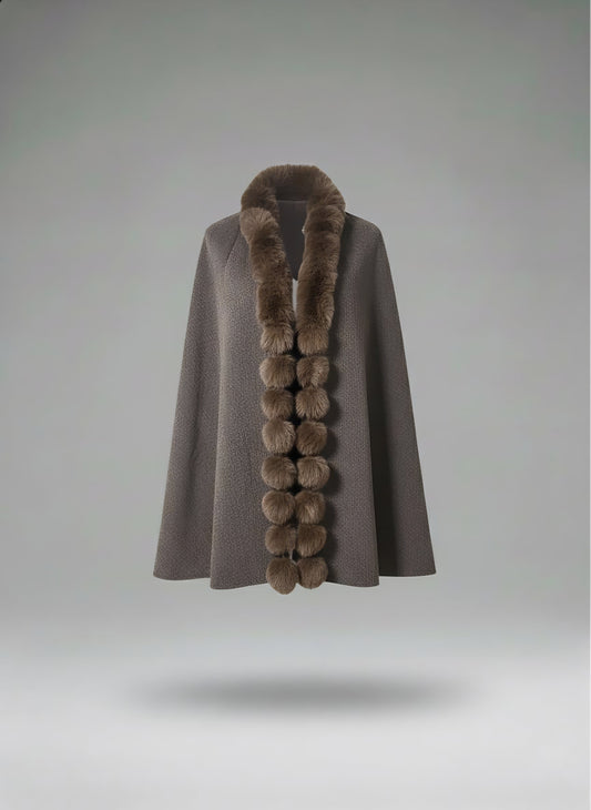 Seren Taupe Cape